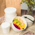 Hot soup paper bowl disposable food container bowl